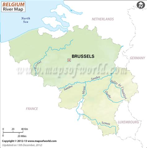 rivier in belgie|Major Rivers Of Belgium